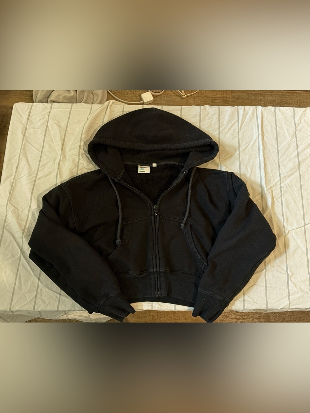 aritzia cozy fleece bf boxy Zip-Up Hoodie - Women - Picture 2 of 2